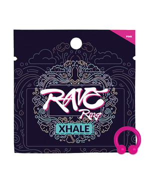 Rave Ring Xhale Single Sachet – Breath Easy Scent – Pink by Rave Ring product image