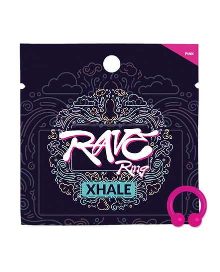 Rave Ring Xhale Single Sachet – Breath Easy Scent – Pink by Rave Ring product image
