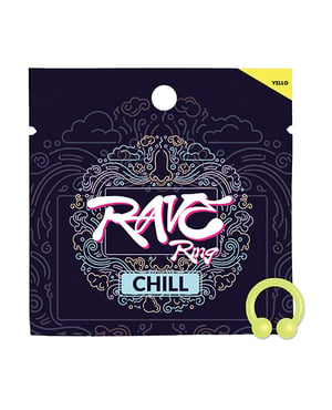 Rave Ring Chill Single Sachet – Peppermint Scent – Yellow by Rave Ring product image