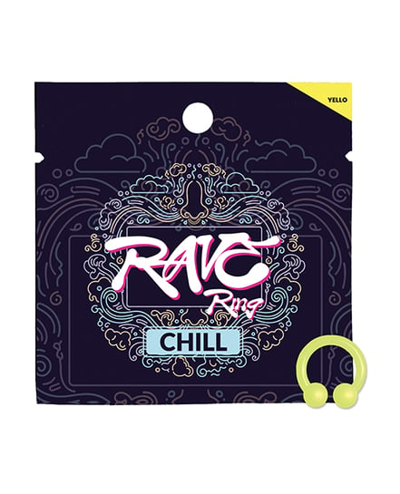 Rave Ring Chill Single Sachet – Peppermint Scent – Yellow by Rave Ring product image