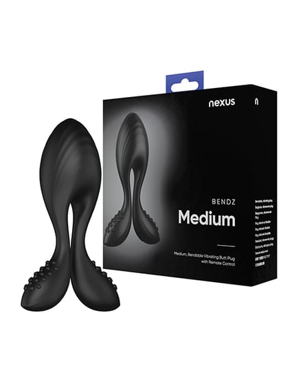 Nexus Bendz Plug Medium – Black by Nexus product image
