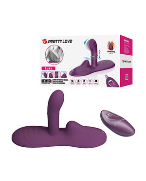 Pretty Love Remote Controlled Vibe Pad Luka – Purple by Pretty Love product image
