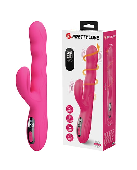 Pretty Love Winters Squiggle Vibrator – Pink by Pretty Love product image