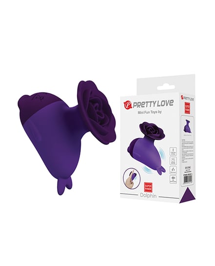 Pretty Love Dolphin Finger Vibe – Purple by Pretty Love product image