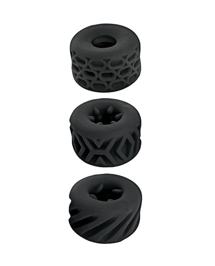 Nasstoys Super Stretchy Stroker Rings - Black