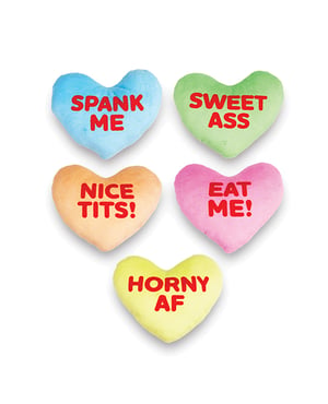 X-Rated Valentines Pillow – Multi Colors by Little Genie product image