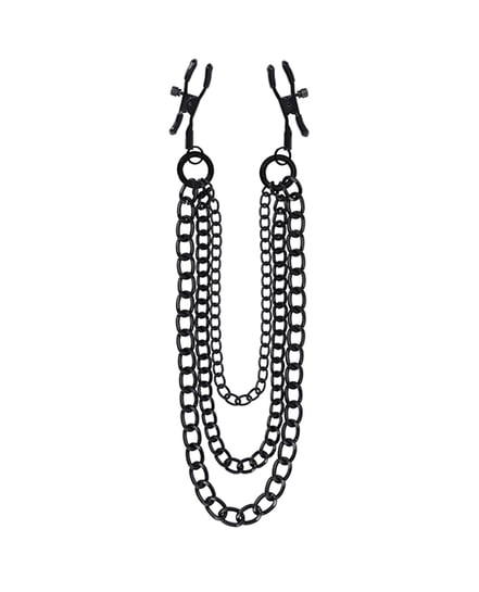 Signature Midnight Muse exCHAINgeable Nipple Jewelry by Sportsheets product image