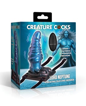 Creature Cocks Lord Neptune Vibrating Silicone Grinder by Creature Cocks product image