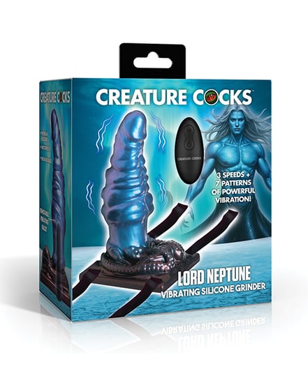 Creature Cocks Lord Neptune Vibrating Silicone Grinder by Creature Cocks product image