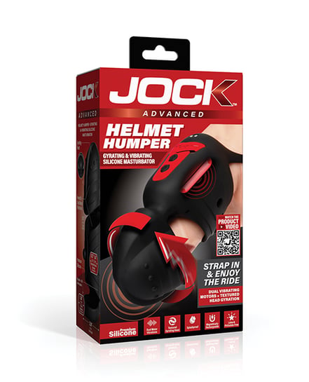 Curve Toys Jock Advanced Helmet Humper Gyrating & Vibrating Masturbator by Curve Toys product image