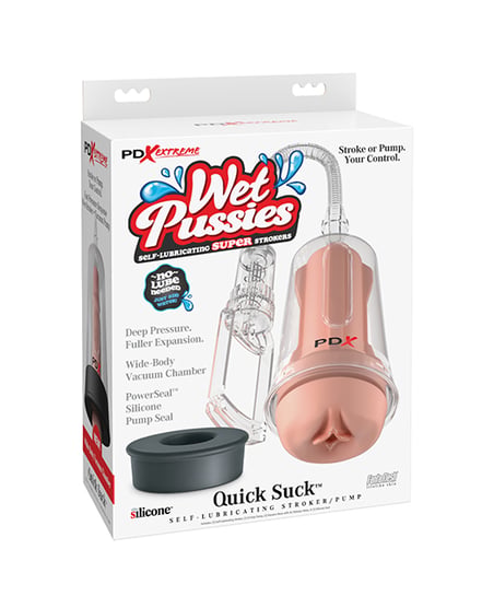 PDX Extreme Wet Pussies Self Lubricating Pump System – Quick Suck by PDX Extreme product image