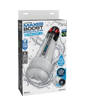 Pump Worx Max Boost Pro Flow Deluxe Kit – Black by Pump Worx product image