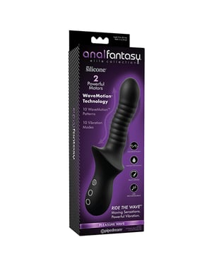 Anal Fantasy Elite Pleasure Wave – Black by Anal Fantasy Elite Collection product image