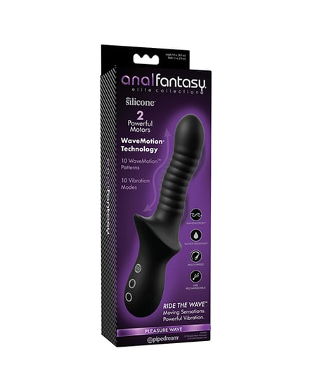 Anal Fantasy Elite Pleasure Wave – Black by Anal Fantasy Elite Collection product image