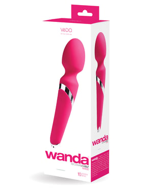 VeDO Wanda Rechargeable Wand – Foxy Pink by Vedo product image
