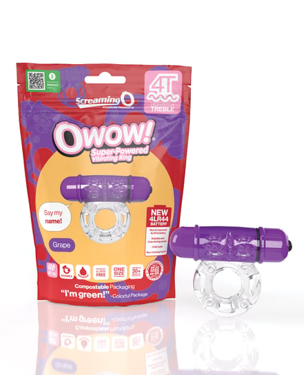 Screaming O 4T OWow – Grape – Purple by Screaming O product image