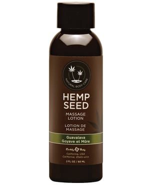 Earthly Body Hemp Seed Massage Lotion – 2 oz Guavalava by Earthly Body product image