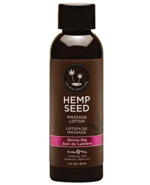 Earthly Body Hemp Seed Massage Lotion – 2 oz Skinny Dip by Earthly Body product image