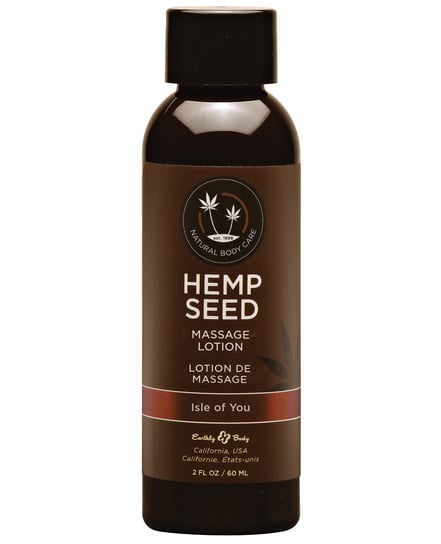 Earthly Body Hemp Seed Massage Lotion – 2 oz Isle of You by Earthly Body product image
