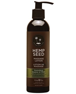 Earthly Body Hemp Seed Massage Lotion – 8 oz Guavalava by Earthly Body product image