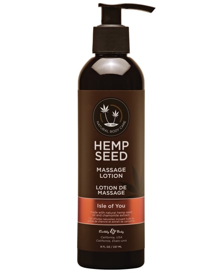 Earthly Body Hemp Seed Massage Lotion – 8 oz Isle of You by Earthly Body product image