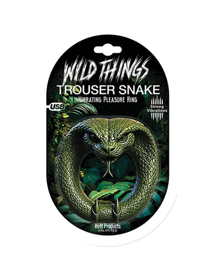 Wild Things Trouser Snake Vibrating Cock Ring by Hott Products product image