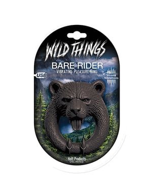 Wild Things Bare Rider Vibrating Cock Ring by Hott Products product image
