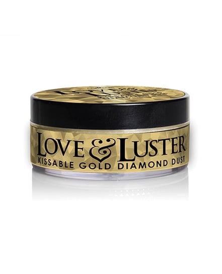 Sensuva Love & Luster Kissable Gold Diamond Dust Jar – 2 oz by Sensuva product image