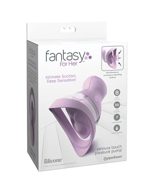 Fantasy For Her Veloura Touch Pleasure Pump – Purple by Fantasy For Her product image
