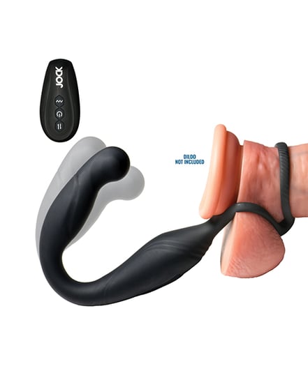 Curve Toys Jock Gyrating Prostate Vibrator w/C-Ring