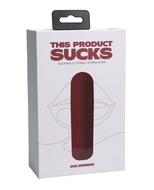 This Product Sucks Lipstick Suction Toy – Red by This Product Sucks product image