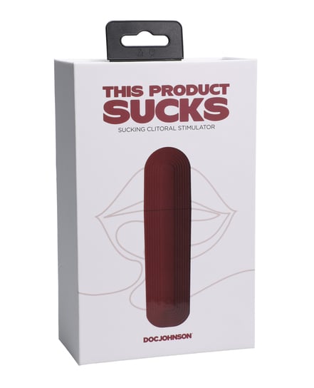This Product Sucks Lipstick Suction Toy – Red by This Product Sucks product image