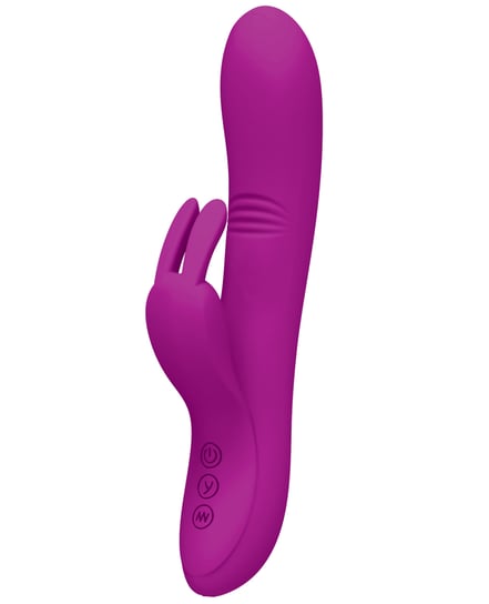 Pretty Love Dylan Bunny Ears Come Hither Rabbit 11 Functions - Fuchsia