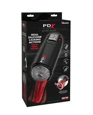 PDX Elite Fuck-O-Matic Ultra Drive – Clear by Pipedream Products product image