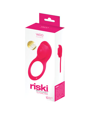 VeDo Riski Rechargeable Clitoral Vibe For Couples – Pink by Vedo product image