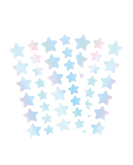 Neva Nude Unicorn Wishes Holographic Iridescent Star Hydrocolloid Acne Pimple Stickers 56 pk