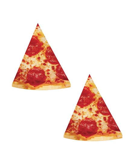 Neva Nude Pepperoni Delicious Pizza Slice Pasties – Multicolor O/S by Neva nude product image
