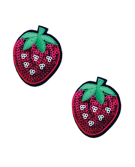Neva Nude Strawberry Sequin Nifty Nipztix 2 Wears – Multicolor O/S by Neva nude product image