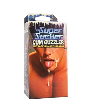 The Super Sucker Cum Guzzler Male Mouth ULTRASKYN Masturbator by Doc Johnson product image