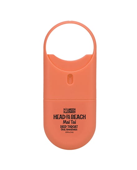 Polynesian Pleasures Head on The Beach by GoodHead Deep Throat Spray To-Go - .30 oz Mai Tai