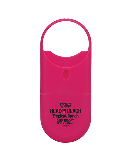 Polynesian Pleasures Head on The Beach by GoodHead Deep Throat Spray To-Go - .30 oz Tropical Punch
