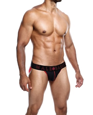 Male Basics Neon Jockstrap – Red XL by MaleBasics product image