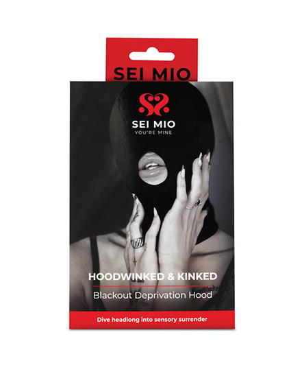 Sei Mio Hoodwinked & Kinked Deprivation Hood w/Blackout Panel by Creative conceptions product image