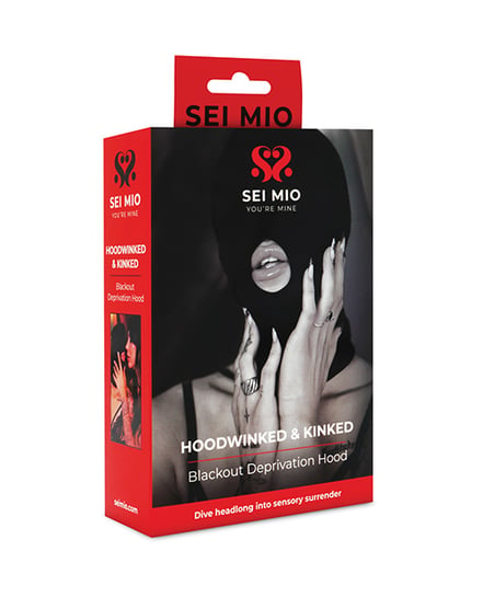 Sei Mio Hoodwinked & Kinked Deprivation Hood w/Blackout Panel