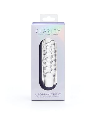 Clarity Glass Dildo – Crest by Clarity product image