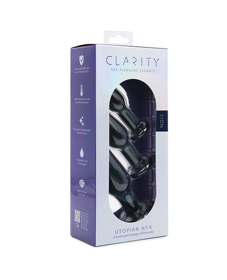 Clarity Glass Dildo - Nyx