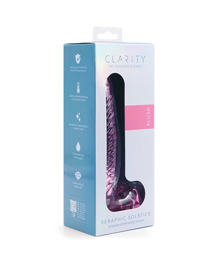 Clarity Glass Dildo - Solstice