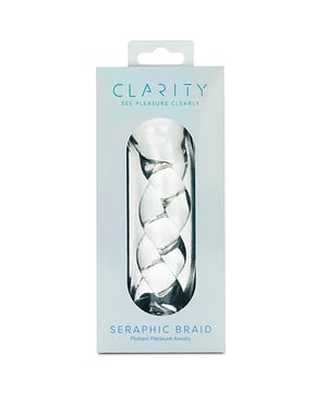 Clarity Glass Dildo – Seraphic Braid by Clarity product image