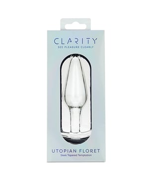 Clarity Glass Dildo – Utopian Floret by Clarity product image