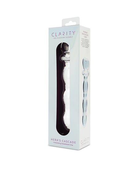 Clarity Glass Dildo - Hera's Cascade